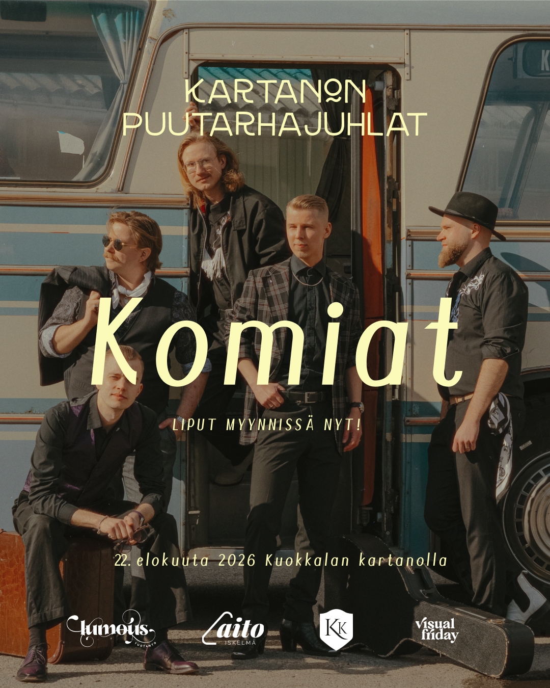 Kartanon Puutarhajuhlat 22.8.2026
